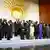 Heads of the African States pose for a group picture in Addis Ababa, Ethiopia, Sunday, Jan, 27, 2013, during the African Union Conference. African leaders met in the Ethiopian capital Sunday for talks dominated by the conflict in Mali as well as lingering territorial issues between the two Sudans. The African Union says it will deploy a force in Mali, where French troops are helping the Malian army to push back Islamist extremists whose rebellion threatens to divide the West African nation. (Foto:AP/dapd)