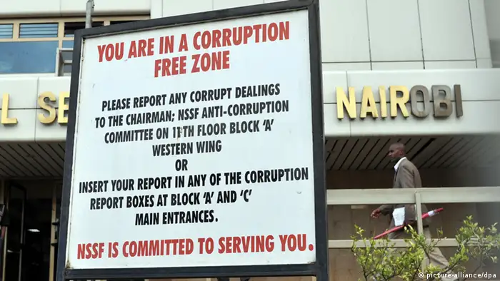 Afrika Kenia Korruption