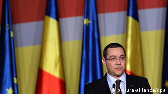 Romanian Prime Minister Victor Ponta (Photo: EPA/ROBERT GHEMEN/DW)