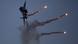 An Israeli Air Force fighter jet releases flares during an acrobatics display during a graduation ceremony in the Hatzerim air force base near the southern city of Beersheba, Israel, Thursday, Dec. 27, 2012. (Foto:Ariel Schalit/AP/dapd) An Israeli Air Force fighter jet releases flares during an acrobatics display during a graduation ceremony in the Hatzerim air force base near the southern city of Beersheba, Israel, Thursday, Dec. 27, 2012. (Foto:Ariel Schalit/AP/dapd)