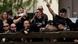BERLIN - APRIL 30: Men with shaved heads shout right-wing slogans in the beergarden of the pub 'Zum Henker' ('At The Executioner'), a well-known hang-out for neo-Nazis, in anticipation of the arrival of left-wing protesters on April 30, 2010 in Berlin, Germany. Several hundred left-wing demonstrators had gathered nearby under heavy police surveillance to protest the neo-Nazi presence on Walpurgis Night, the night before May 1. May Day in Berlin is usually marked by neo-Nazi marches and violent clashes between police and left-wing protesters. (Photo by Sean Gallup/Getty Images) BERLIN - APRIL 30: Men with shaved heads shout right-wing slogans in the beergarden of the pub 'Zum Henker' ('At The Executioner'), a well-known hang-out for neo-Nazis, in anticipation of the arrival of left-wing protesters on April 30, 2010 in Berlin, Germany. Several hundred left-wing demonstrators had gathered nearby under heavy police surveillance to protest the neo-Nazi presence on Walpurgis Night, the night before May 1. May Day in Berlin is usually marked by neo-Nazi marches and violent clashes between police and left-wing protesters. (Photo by Sean Gallup/Getty Images)