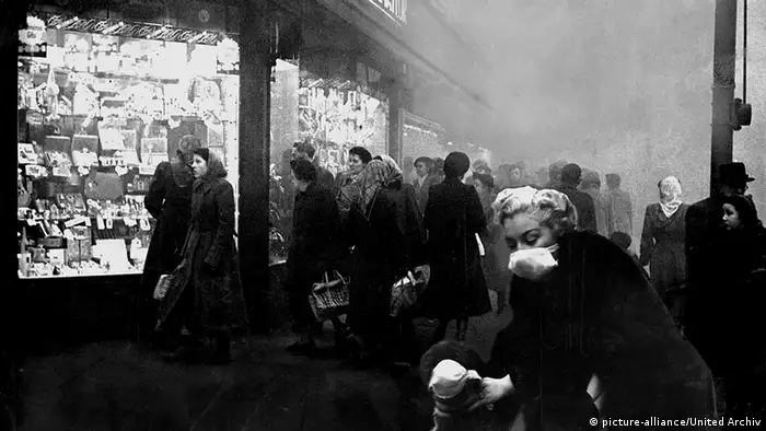 Großbritannien London Smog 1952 - 1953