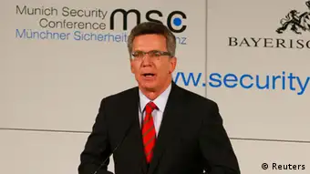 München Sicherheitskonferenz Thomas de Maiziere