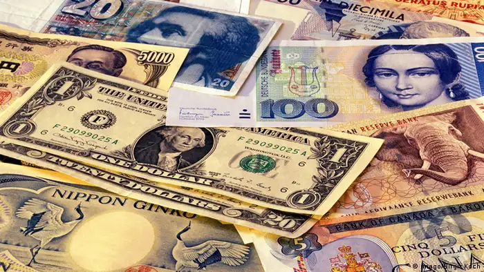 Symbolbild Währungen Währungskrieg