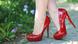 Rote Schuhe Frau Pumps Rote Schuhe Frau Pumps