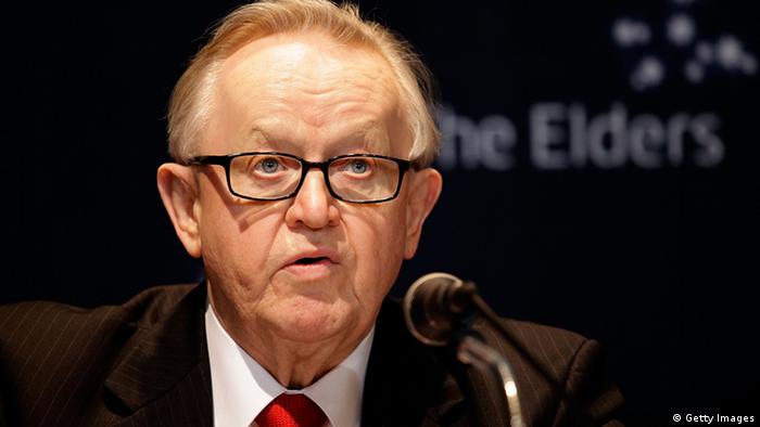 Ahtisaari Sicherheitsrat Ist Schuld Welt Dw 11 02 2013