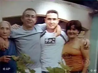 Londoner Opfer: Jean Charles de Menezes mit Familie, Brasilien