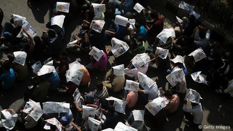 Dhaka Demonstrationen