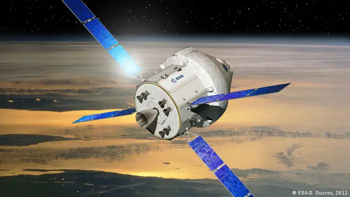La ESA aportará el módulo de propulsión central para la cápsula espacial ORION.