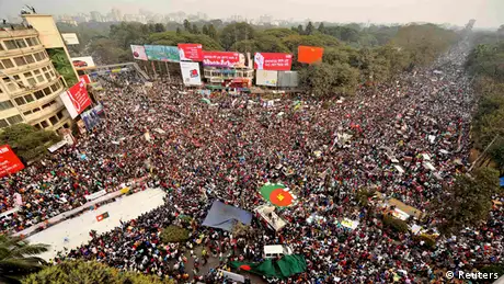 Demonstrationen in Bangladesch Abdul Quader Mollah