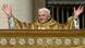 VATICAN CITY - APRIL 24: Pope Benedict XVI holds his first mass at St. Peter's Square on April 24, 2005 in Vatican City. (Photo by Franco Origlia/Getty Images) VATICAN CITY - APRIL 24: Pope Benedict XVI holds his first mass at St. Peter's Square on April 24, 2005 in Vatican City. (Photo by Franco Origlia/Getty Images)