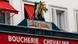 A metal horse head outlined with a neon light is seen above a horsemeat butcher shop in Paris February 11, 2013. The British unit of frozen foods group Findus began recalling its beef lasagna last week on advice from its French supplier, Comigel, and the French and British governments have since vowed to punish those found responsible for allowing horsemeat originating from Romania to be sold as beef. REUTERS/Charles Platiau (FRANCE - Tags: FOOD BUSINESS) A metal horse head outlined with a neon light is seen above a horsemeat butcher shop in Paris February 11, 2013. The British unit of frozen foods group Findus began recalling its beef lasagna last week on advice from its French supplier, Comigel, and the French and British governments have since vowed to punish those found responsible for allowing horsemeat originating from Romania to be sold as beef. REUTERS/Charles Platiau (FRANCE - Tags: FOOD BUSINESS)