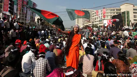 Bangladesch Dhaka Proteste