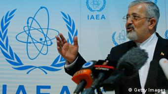 Irans Botschafter bei der IAEA, Soltanieh (Foto: AFP/ Getty Images)