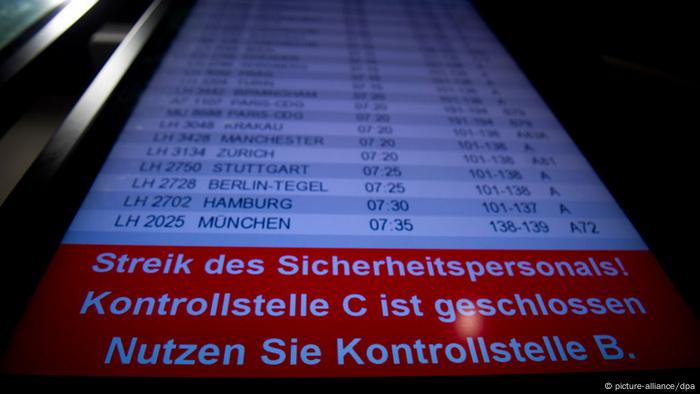 Flughafen Dusseldorf Lahmgelegt Aktuell Deutschland Dw 10 03 13