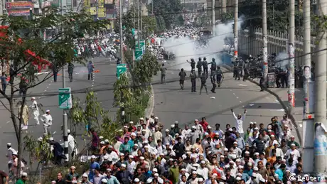 Proteste in Dhaka