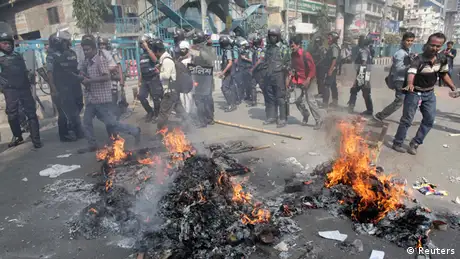 Proteste in Dhaka