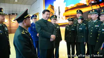 China Xi Jinping Generalsekretär kommunistische Partei Militär Soldaten Armee