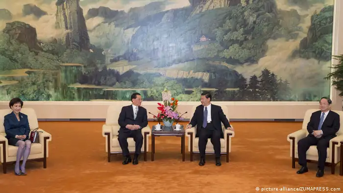 Lien Chan trifft Xi Jinping