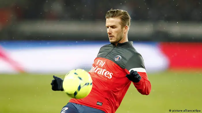  Paris St. Germain Olympique Marseille David Beckham