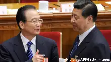 德语媒体：中国前总理被“戴嘴套”
