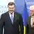 Президент Украины Янукович и председатель Европейского совета ван Ромпей