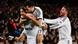 BARCELONA, SPAIN - FEBRUARY 26: Cristiano Ronaldo (L) of Real Madrid CF celebrates with his team-mates Alvaro Arbeloa (C) and Sergio Ramos after scoring his team's their goal during the Copa del Rey Semi Final second leg between FC Barcelona and Real Madrid at Camp Nou on February 26, 2013 in Barcelona, Spain. (Photo by David Ramos/Getty Images) BARCELONA, SPAIN - FEBRUARY 26: Cristiano Ronaldo (L) of Real Madrid CF celebrates with his team-mates Alvaro Arbeloa (C) and Sergio Ramos after scoring his team's their goal during the Copa del Rey Semi Final second leg between FC Barcelona and Real Madrid at Camp Nou on February 26, 2013 in Barcelona, Spain. (Photo by David Ramos/Getty Images)