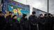 Police keep watch as workers remove a piece of the former Berlin Wall, now known as East Side Gallery, in Berlin March 1, 2013. Some 200 people protested against the controversial removal of parts of the former East German border fortification. REUTERS/Thomas Peter (GERMANY - Tags: POLITICS CRIME LAW CIVIL UNREST) Police keep watch as workers remove a piece of the former Berlin Wall, now known as East Side Gallery, in Berlin March 1, 2013. Some 200 people protested against the controversial removal of parts of the former East German border fortification. REUTERS/Thomas Peter (GERMANY - Tags: POLITICS CRIME LAW CIVIL UNREST)