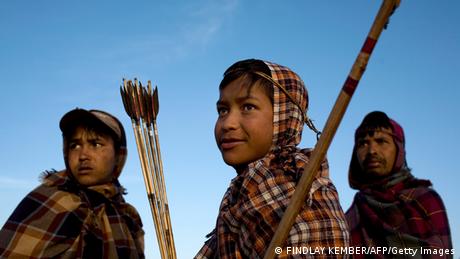 Khasi Ureinwohner aus Meghalaya Indien (FINDLAY KEMBER/AFP/Getty Images)