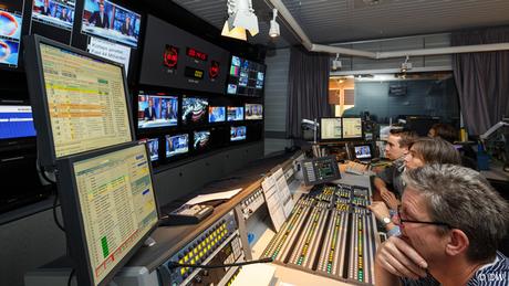 Regie DW-TV Journal Voltastraße Berlin - 60 Jahre DW
