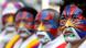 Activists with the colours of the Tibetan flag painted on their faces take part in a rally to support Tibet in Taipei March 10, 2013. Hundreds of Tibetans and their supporters in Taiwan marched the streets to commemorate the uprising in Lhasa 54 years ago against Chinese rule. REUTERS/Pichi Chuang (TAIWAN - Tags: POLITICS CIVIL UNREST ANNIVERSARY TPX IMAGES OF THE DAY) Activists with the colours of the Tibetan flag painted on their faces take part in a rally to support Tibet in Taipei March 10, 2013. Hundreds of Tibetans and their supporters in Taiwan marched the streets to commemorate the uprising in Lhasa 54 years ago against Chinese rule. REUTERS/Pichi Chuang (TAIWAN - Tags: POLITICS CIVIL UNREST ANNIVERSARY TPX IMAGES OF THE DAY)
