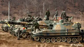 Südkorea Soldaten an Grenze zu Nordkorea