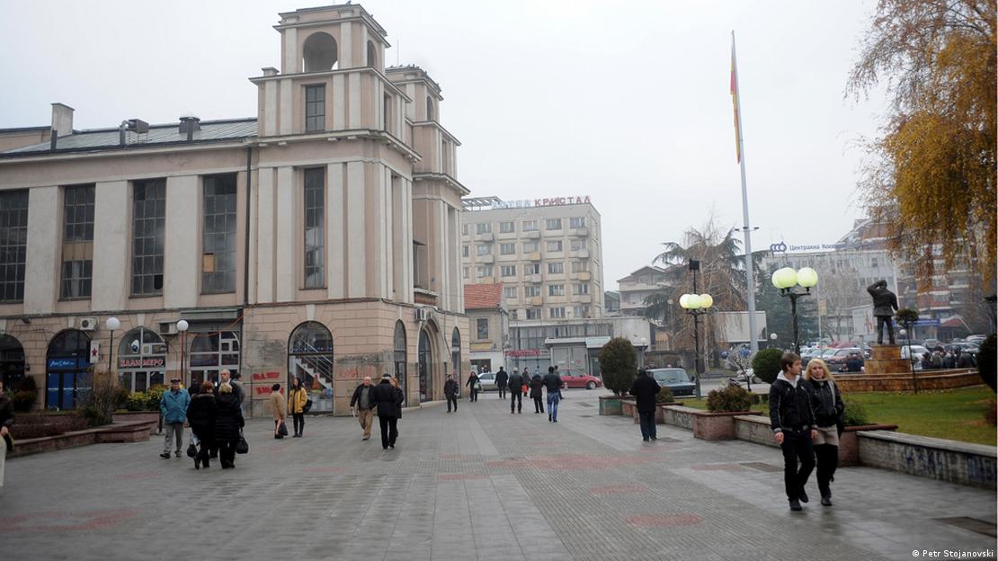 Поглед на центарот на Куманово Поглед на центарот на Куманово