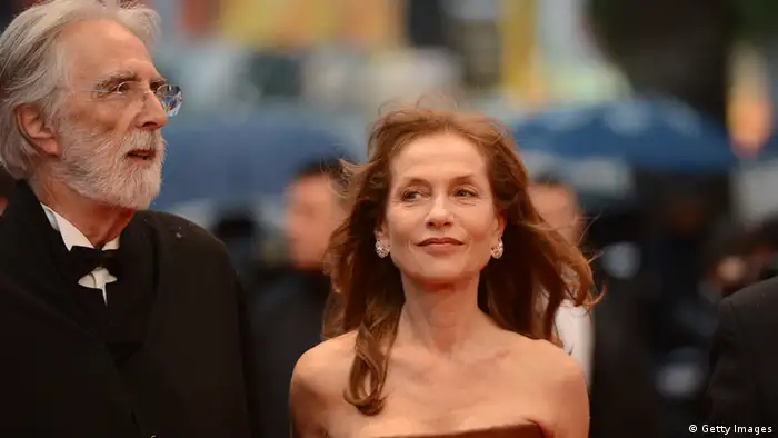 Isabelle Huppert and Michael Haneke (Foto: Getty Images)