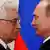 Putin und Abbas in Nowo-Ogarjowo bei Moskau