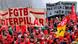 Workers and trade union representatives from all over Europe hold a demonstration against austerity near the European Commission and Council headquarters in Brussels March 14, 2013. Some 10,000 people took part in the demonstration on Thursday, the first day of a summit of EU leaders where soaring unemployment and biting austerity will top the agenda. The banner reads, "We are not meat for the bosses". REUTERS/Yves Herman (BELGIUM - Tags: POLITICS BUSINESS EMPLOYMENT CIVIL UNREST) Workers and trade union representatives from all over Europe hold a demonstration against austerity near the European Commission and Council headquarters in Brussels March 14, 2013. Some 10,000 people took part in the demonstration on Thursday, the first day of a summit of EU leaders where soaring unemployment and biting austerity will top the agenda. The banner reads, "We are not meat for the bosses". REUTERS/Yves Herman (BELGIUM - Tags: POLITICS BUSINESS EMPLOYMENT CIVIL UNREST)