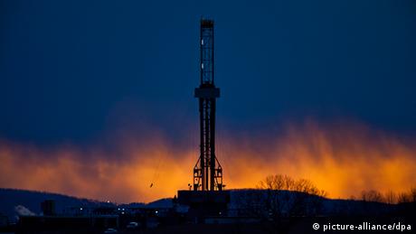 USA Fracking Öl-/Gasbohrung 