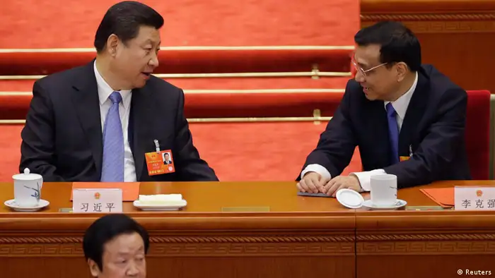 China Nationaler Volkskongress 2013 Xi Jinping & Li Keqiang