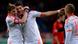 Mario Gomez of Bayern celebrates with teammates Bastian Schweinsteiger and Arjen Robben after scoring his team's first goal during the Bundesliga match between Bayer 04 Leverkusen and FC Bayern Muenchen at BayArena on March 16, 2013 in Leverkusen, Germany. (Photo: Dennis Grombkowski/Bongarts/Getty Images) Mario Gomez of Bayern celebrates with teammates Bastian Schweinsteiger and Arjen Robben after scoring his team's first goal during the Bundesliga match between Bayer 04 Leverkusen and FC Bayern Muenchen at BayArena on March 16, 2013 in Leverkusen, Germany. (Photo: Dennis Grombkowski/Bongarts/Getty Images)