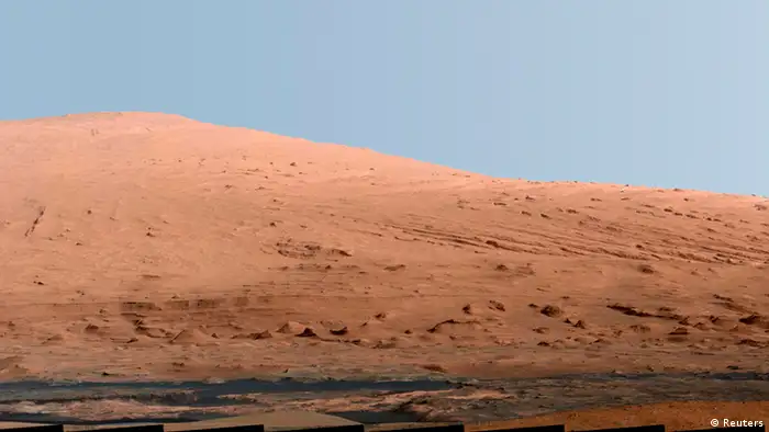 Foto obtenida con cámaras de Curiosity.