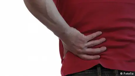 Symbolbild Rückenschmerzen
