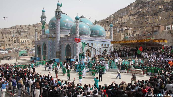 Menschen feiern Newroz Fest in Afghanistan