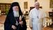Papst Franziskus Treffen Bartholomäus I. griechisch-orthodoxer ökumenischer Patriarch Papst Franziskus Treffen Bartholomäus I. griechisch-orthodoxer ökumenischer Patriarch