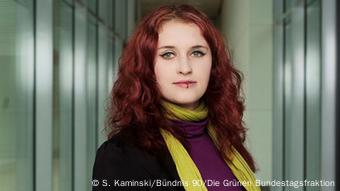 Die sicherheitspolitische Sprecherin der Grünen, Agnieszka Brugger (Foto: S. Kaminski/Bündnis 90/Die Grünen Bundestagsfraktion)