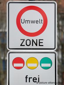 Umweltzonen-Schild (Foto: dpa)