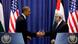 U.S. President Barack Obama and Palestinian President Mahmoud Abbas (R) shake hands at a news conference at the Muqata Presidential Compound in the West Bank City of Ramallah March 21, 2013. REUTERS/Larry Downing U.S. President Barack Obama and Palestinian President Mahmoud Abbas (R) shake hands at a news conference at the Muqata Presidential Compound in the West Bank City of Ramallah March 21, 2013. REUTERS/Larry Downing