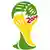 Fußballweltmeisterschaft 2014 Brasilien Logo