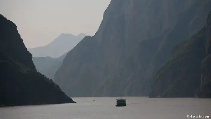 China Drei Schluchten Fluss Jangtse