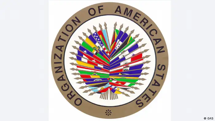 Logo der Organisation Amerikanischer Staaten, OAS