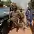 Seleka-Rebellen vor der zentralafrikanischen Stadt Damara (Foto: AFP)